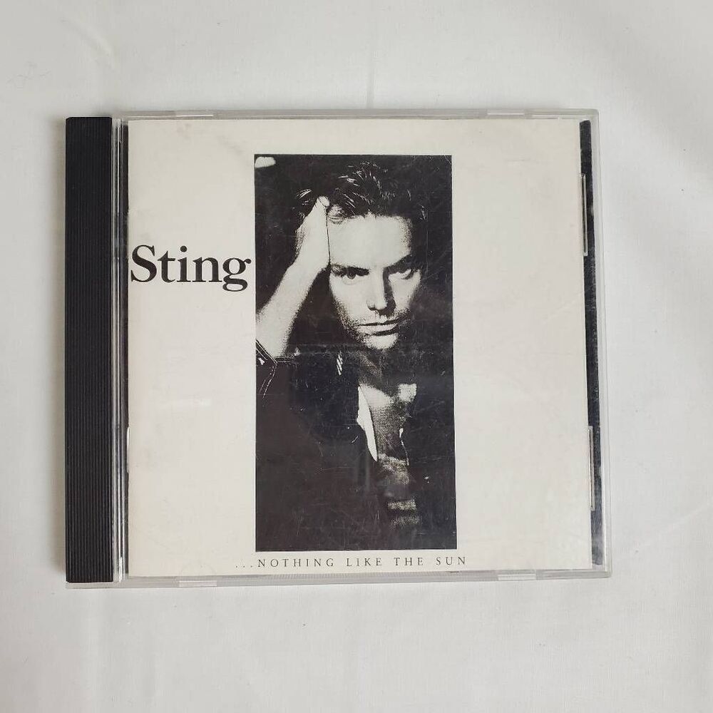 Sting Nothing Like the Sun CD 1987 A&M Records Classic Rock Jazz Pop Fusion